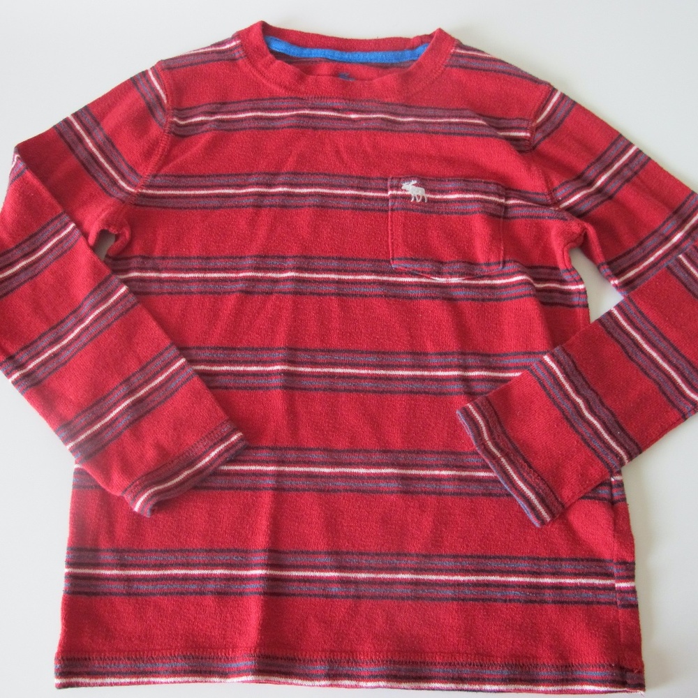 Abercrombie & Fitch Kids Boys Long Sleeve Shirt Size 5/6 GUC